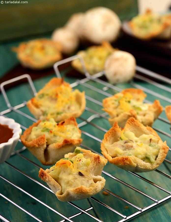 Creamy Cauliflower Tartlets