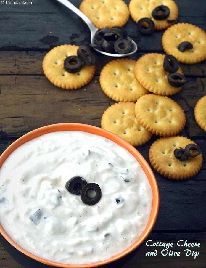 Cottage Cheese and Olive Dip