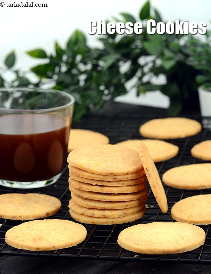 eggless cheese cookies recipe | homemade Indian cheese cookies | cheese biscuits |