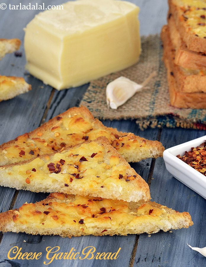 Cheese Garlic Bread, Baked Cheese Garlic Toast recipe