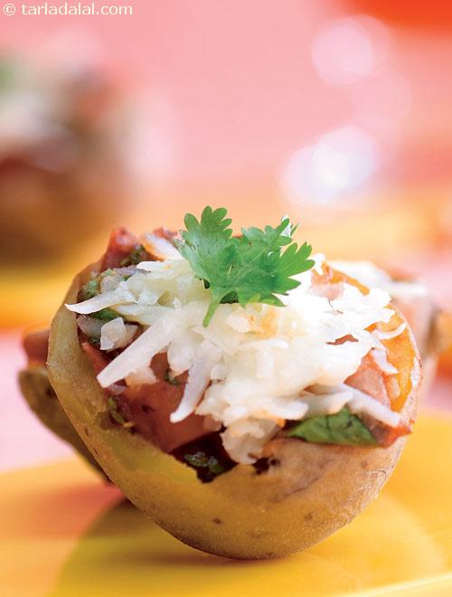 Cheesy Potato Baskets ( Finger Foods for Kids ) recipe