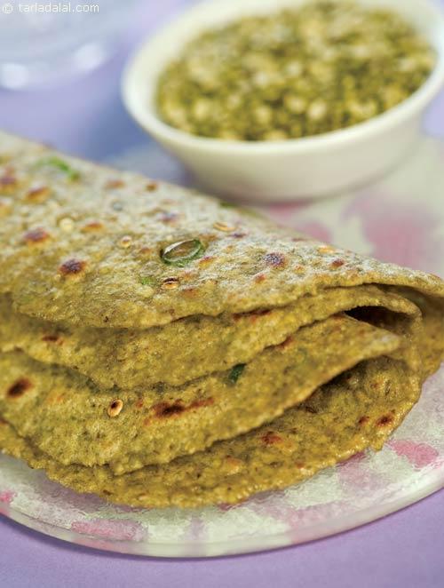Chhilkewale Parathe recipe, Vegetarian Recipes