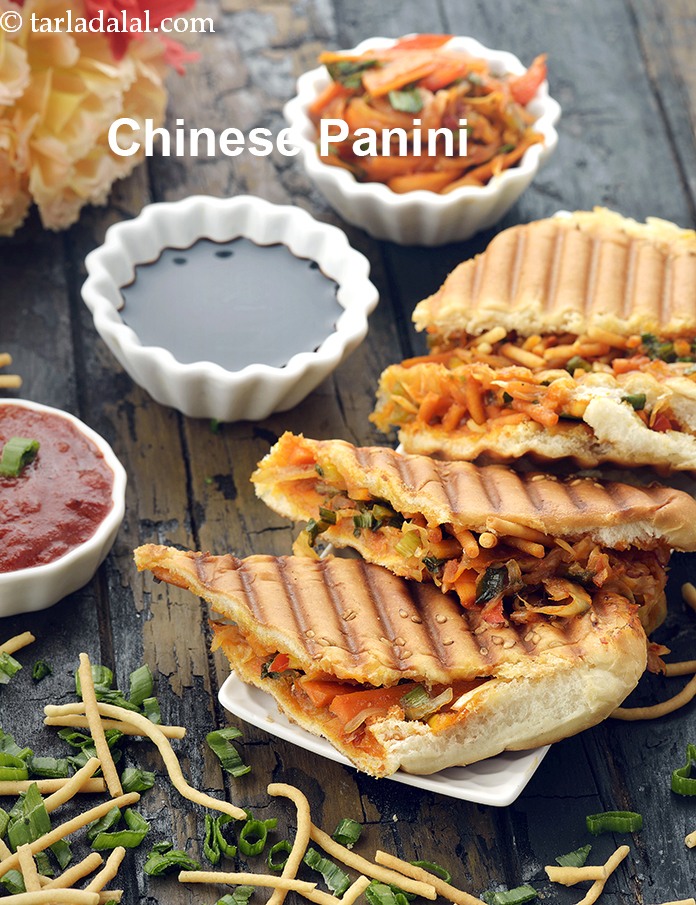 Chinese Panini recipe, Chinese sandwich