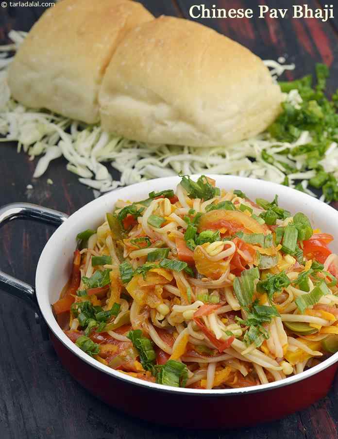 Chinese Pav Bhaji recipe