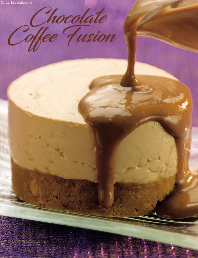 Chocolate Coffee Fusion recipe, Indian Low Calorie Sweet Recipes