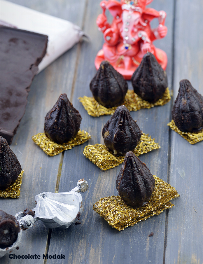 Chocolate Modak, Ganpati Recipe