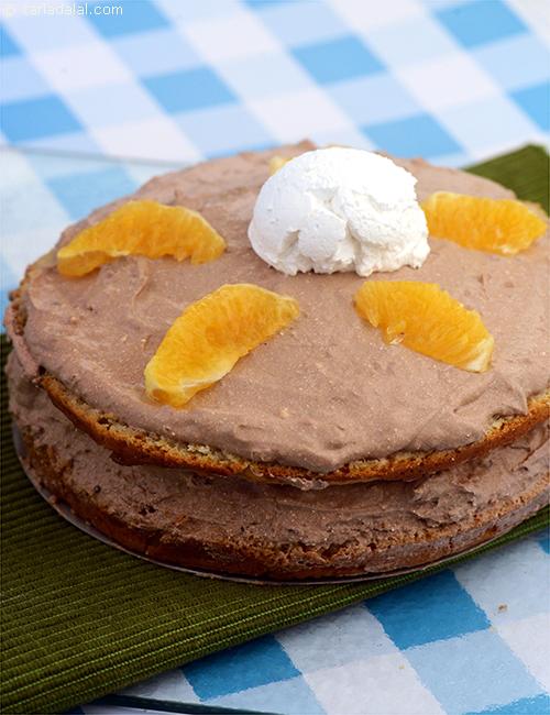 Eggless Chocolate and Orange Cake recipe, Chocolate Recipes