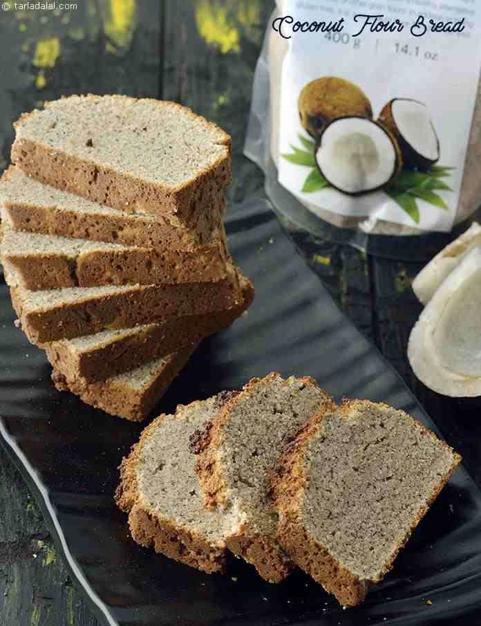 Coconut Flour Bread, Low- Carb Coconut Bread recipe