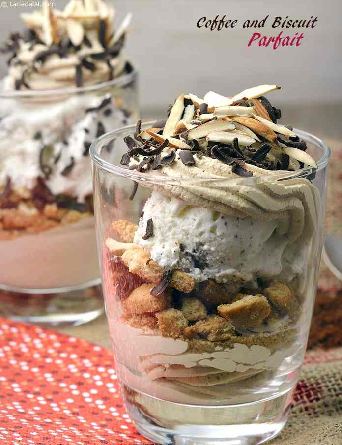 Coffee and Biscuit Parfait