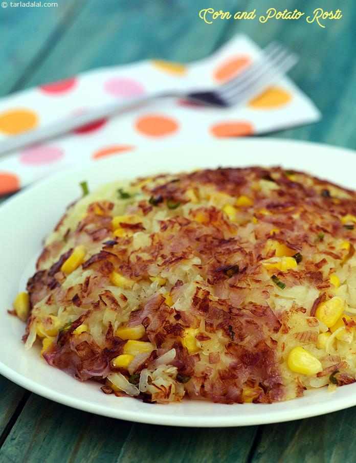 Corn and Potato Rosti