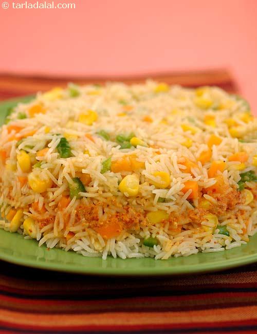कोर्न पुलाव रेसिपी, Corn Pulao (  Desi Khana) Recipe In Hindi