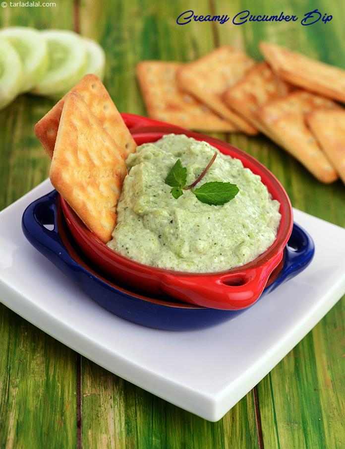 Creamy Cucumber Dip ( Finger Foods For Kids )