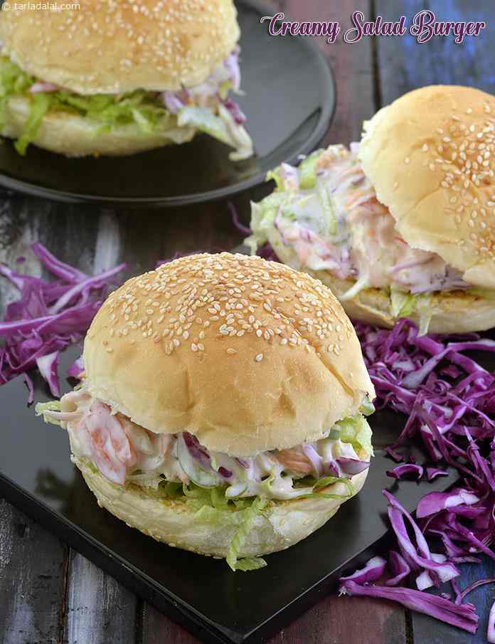 Creamy Salad Burger