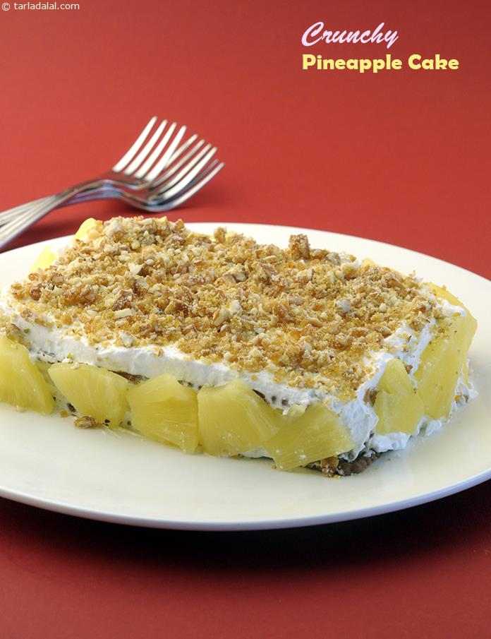 Crunchy Pineapple Cake