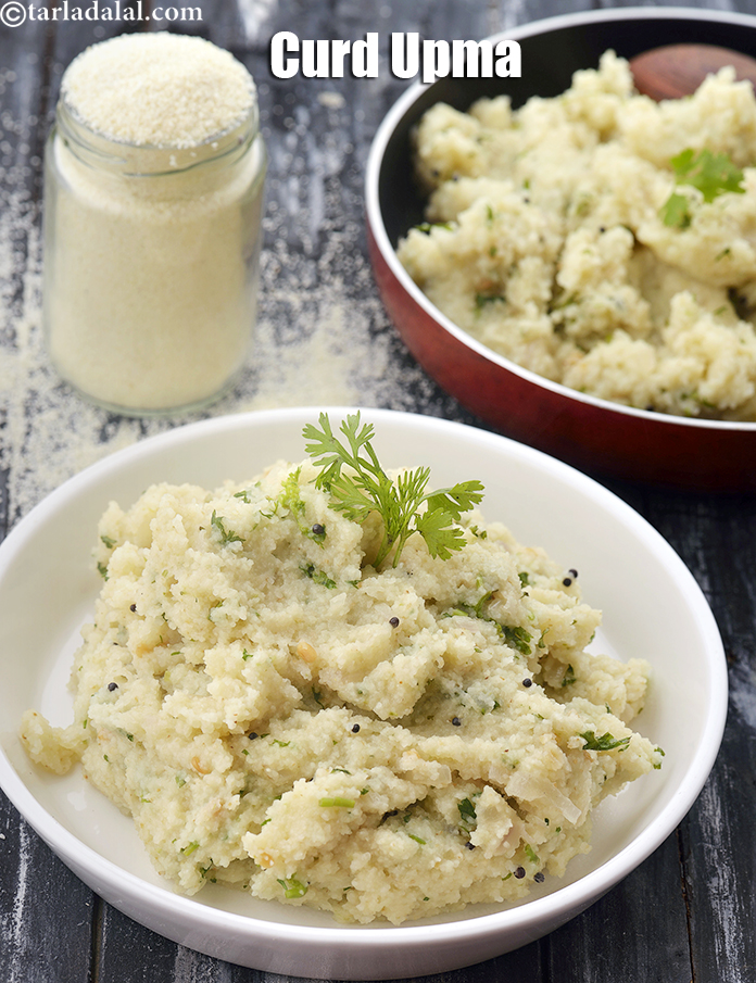 curd upma recipe | curd rava upma | thayir upma |