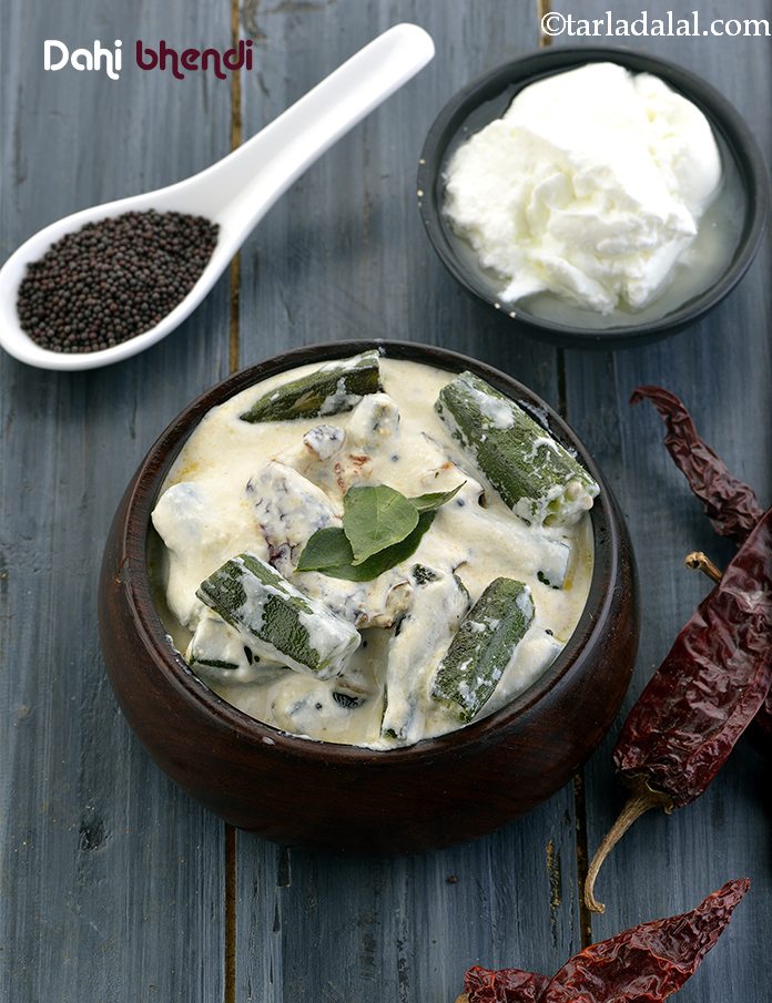 Dahi Bhendi ( Odisha Style Okra Raita)
