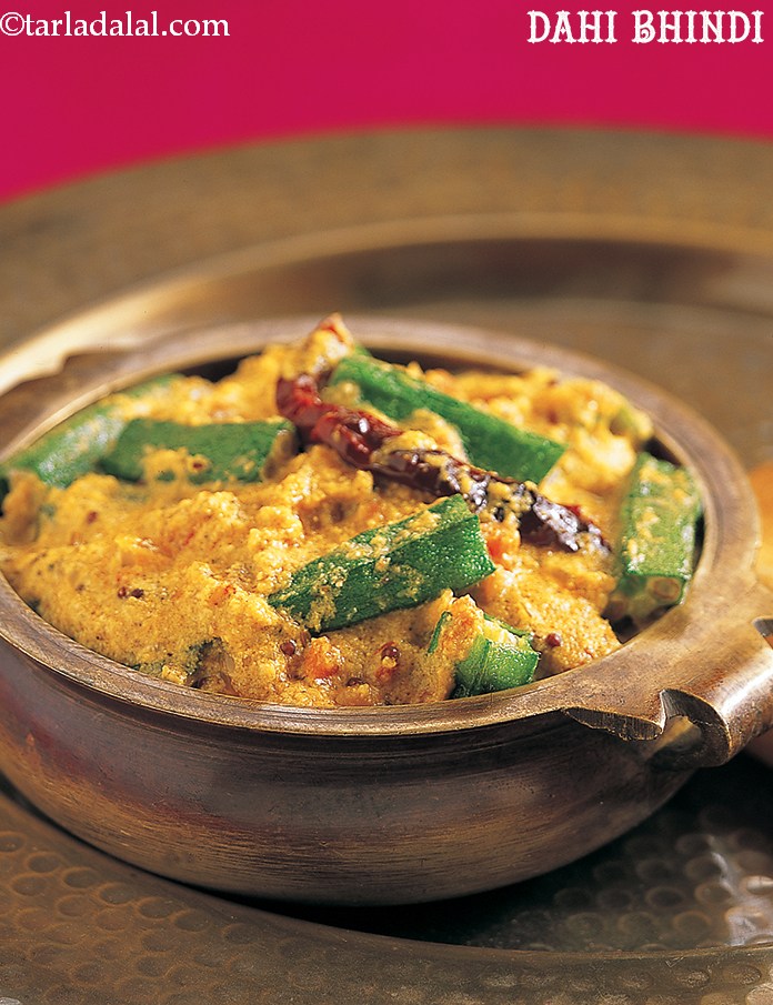Dahi Bhindi - Kerala Style