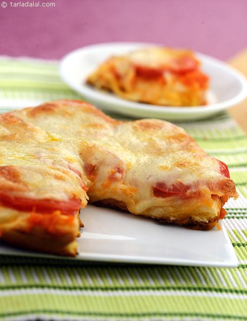 Deep Dish Tomato Cheese Delight recipe