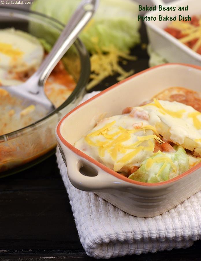 Baked Beans and Potato Baked Dish