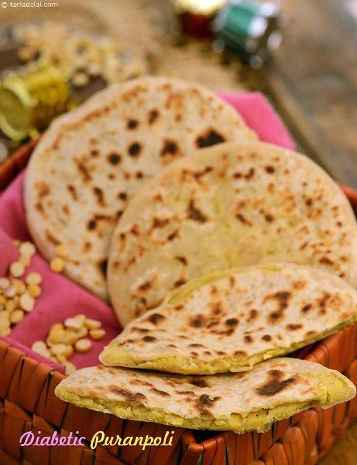 डायबटिक पुरनपोली रेसिपी, Diabetic Puranpoli Recipe In Hindi