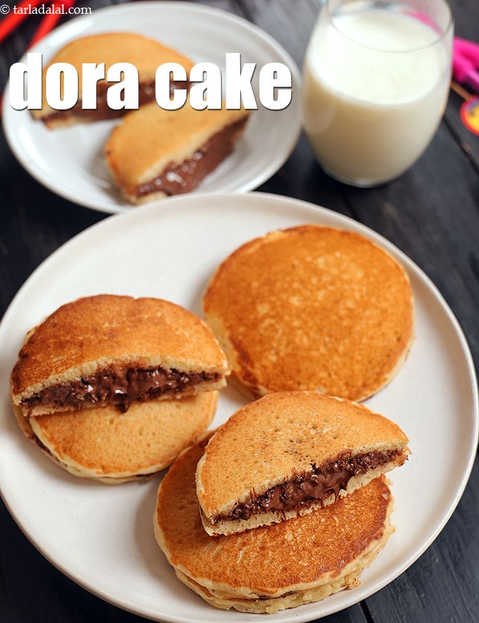 dora cake recipe | eggless dora pancakes | dorayaki | no-bake dora cake |
