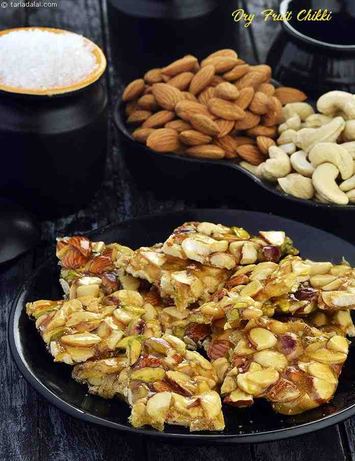 Dry Fruit Chikki, Cashew Almond and Pistachio Chikki