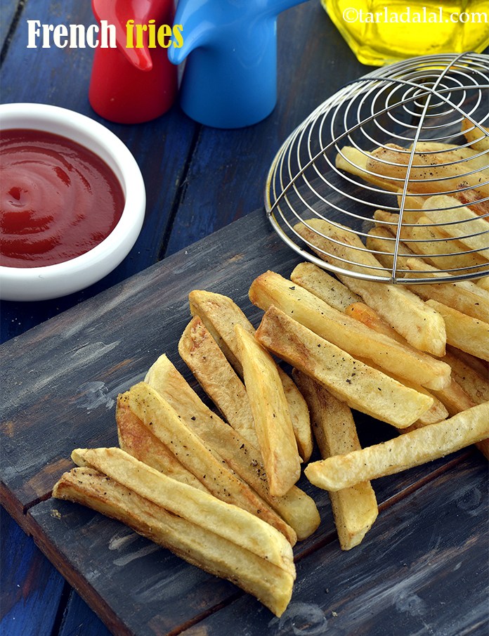 French fries recipe | homemade Indian style French fries | crispy finger chips | how to make crispy French fries |
