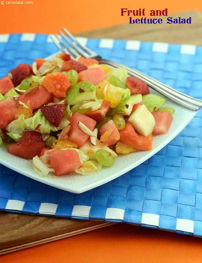 Fruit and Lettuce Salad ( Healthy Soups and Salads Recipe)