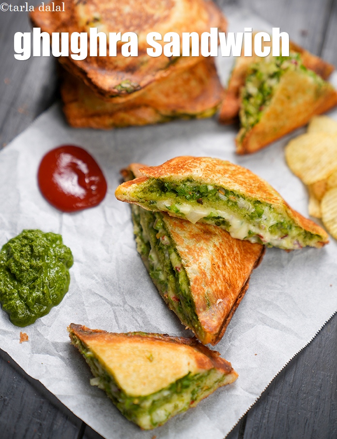 ghughra sandwich recipe | Ahmedabad street style ghughra sandwich | Double cheese sandwich |