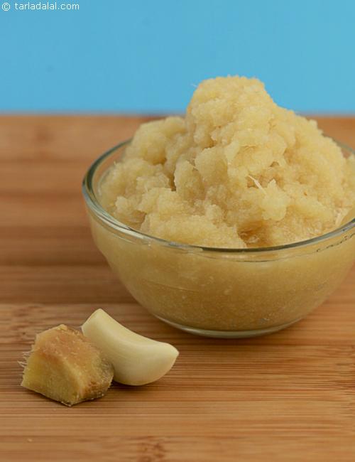 Ginger- Garlic Paste | homemade ginger garlic paste |