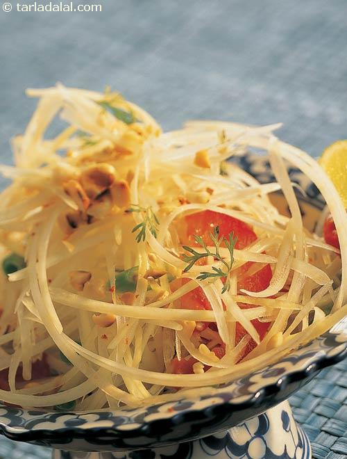 Green Papaya Salad ( Exotic Diabetic Recipe )