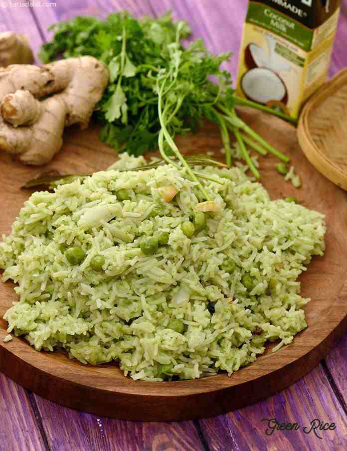 Green Rice recipe, Thai Recipes