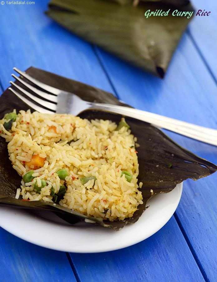 Grilled Curry Rice recipe, Sizzler Recipes | Barbeque Recipes