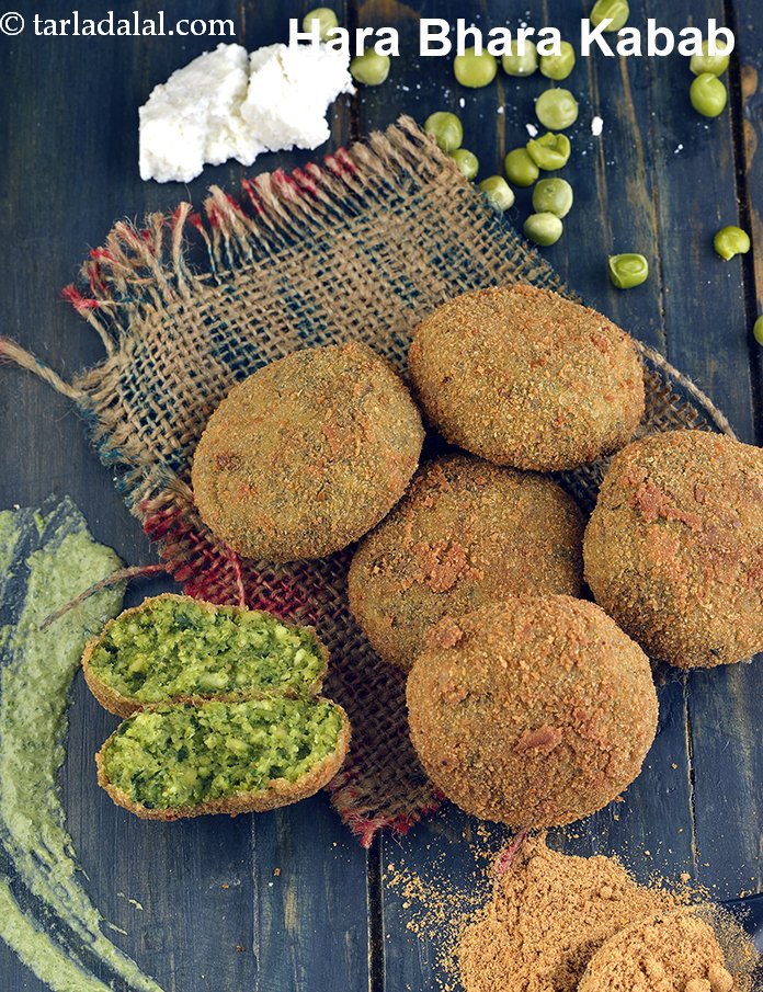 હરા ભરા કબાબ રેસીપી