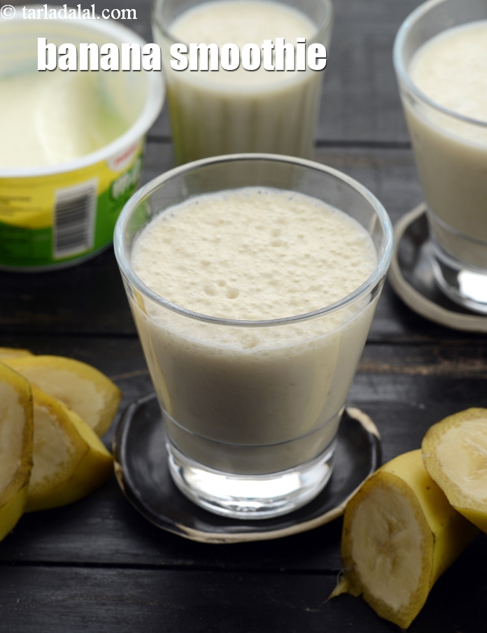 बनाना स्मूदी  रेसिपी,  Banana Smoothie Recipe In Hindi