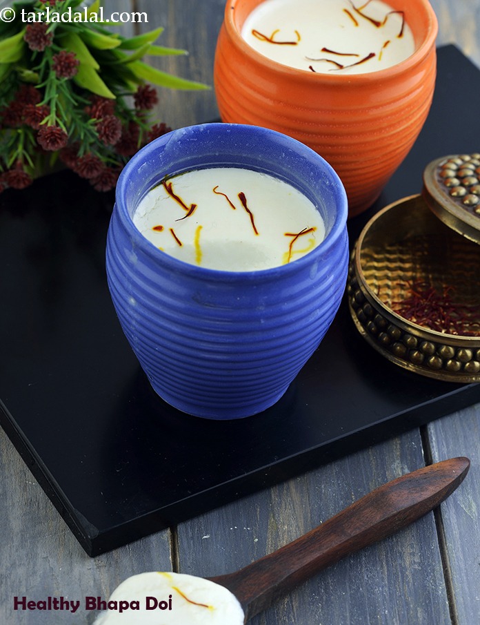 Healthy Bhapa Doi recipe