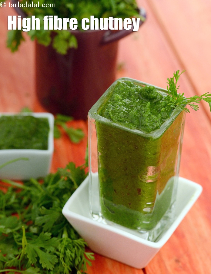 हाई फाईबर चटनी रेसिपी, High Fibre Chutney ( Healthy Breakfast ) Recipe In Hindi