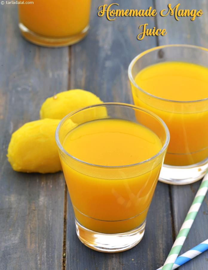 Homemade Mango Juice recipe