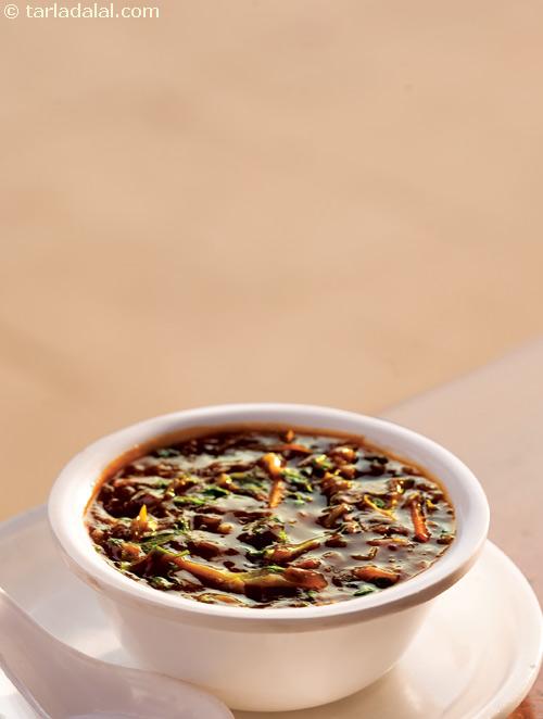 Hot and Sour Soup, Chinese Veg Hot and Sour Soup recipe, Vegetable Hot and Sour Soup