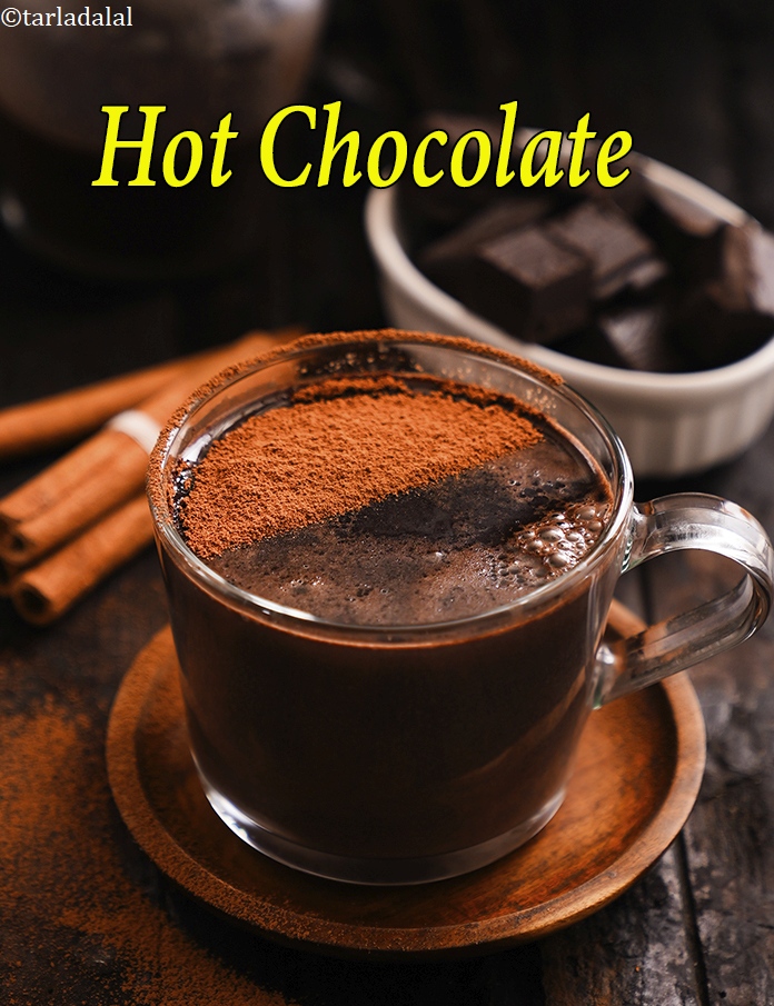 hot chocolate recipe | Indian style hot chocolate | spiced hot chocolate |