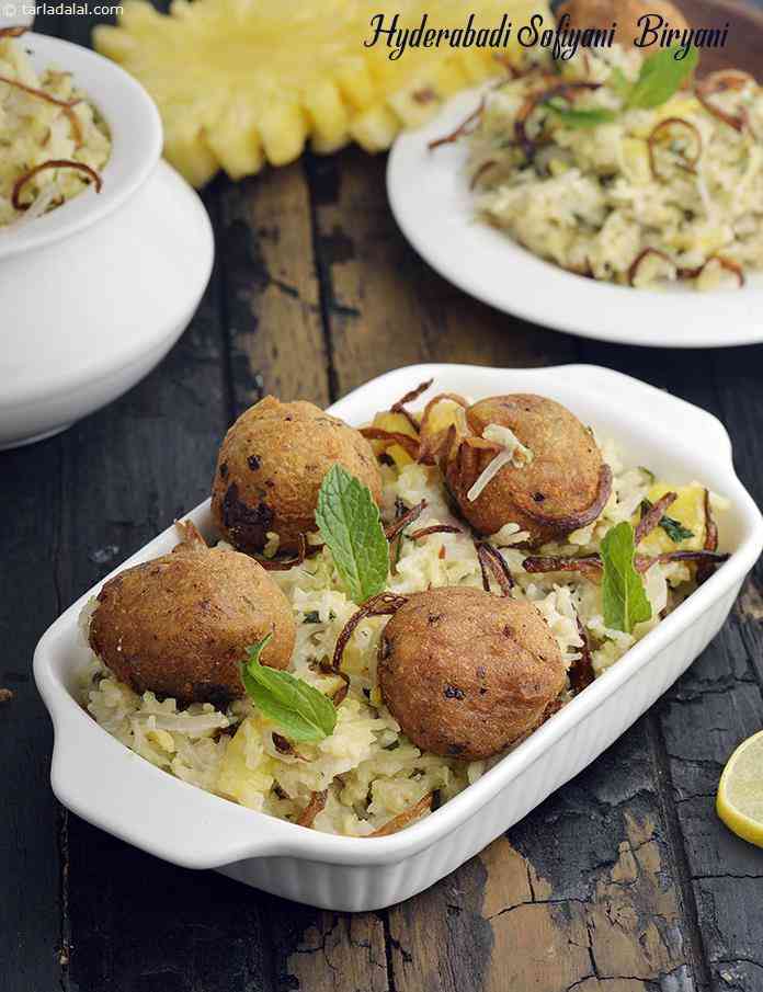 Hyderabadi Sofiyani Biryani recipe