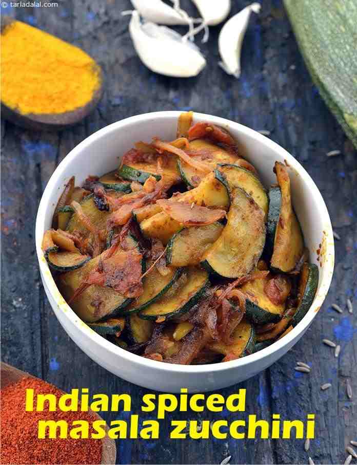 Indian Spiced Masala Zucchini recipe