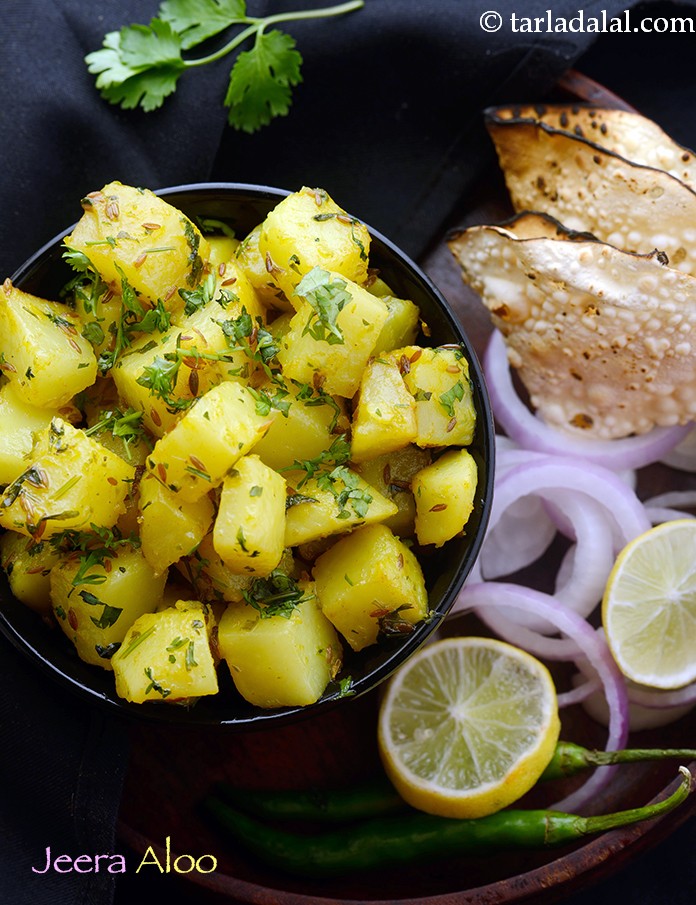 jeera aloo recipe | Punjabi jeera aloo | jeera aloo for vrat |