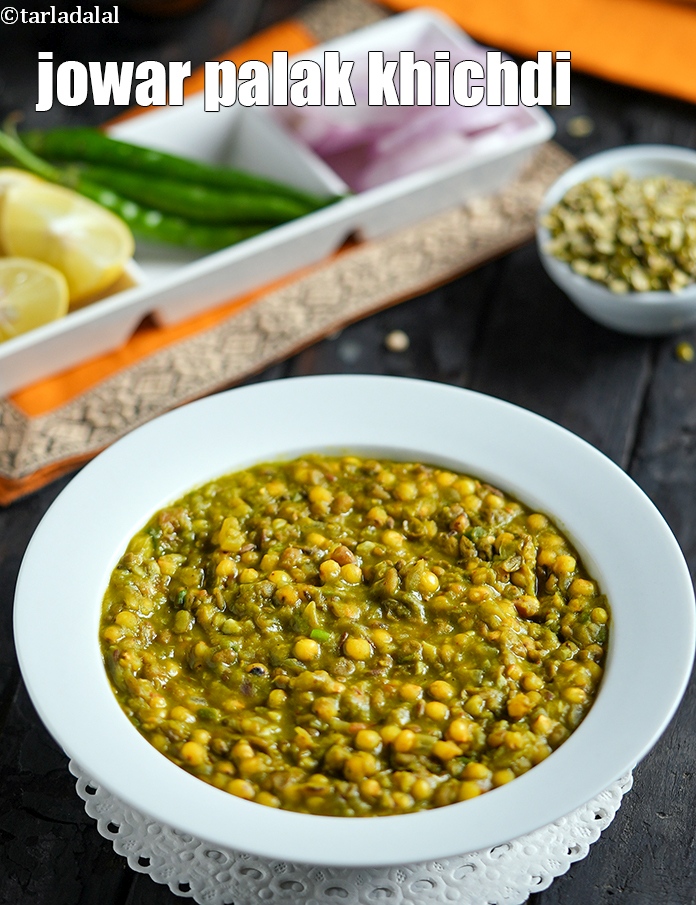 Jowar Palak Khichdi
