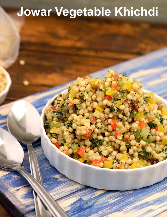jowar vegetable khichdi recipe | jowar khichdi | healthy millets khichdi for weight loss |