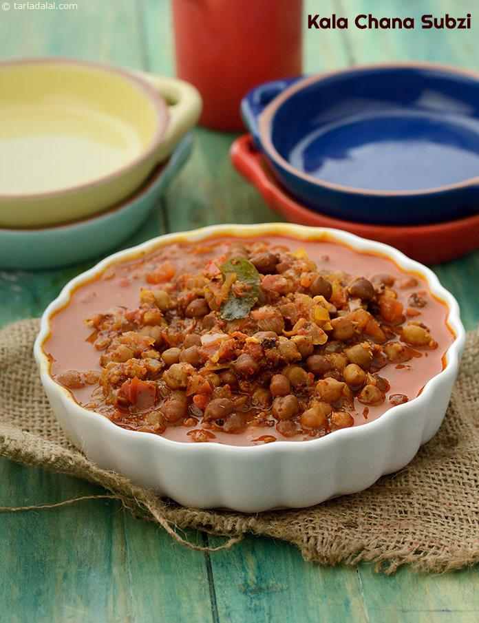 Kala Chana Subzi, Maharashtrian Recipe
