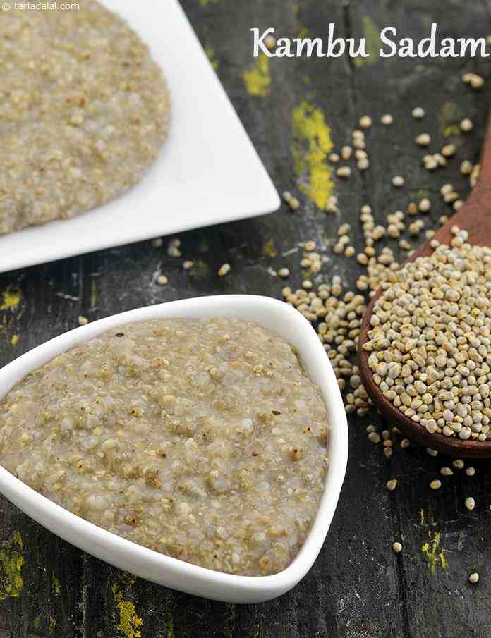 Kambu Sadam recipe, South Indian Main Course Recipe