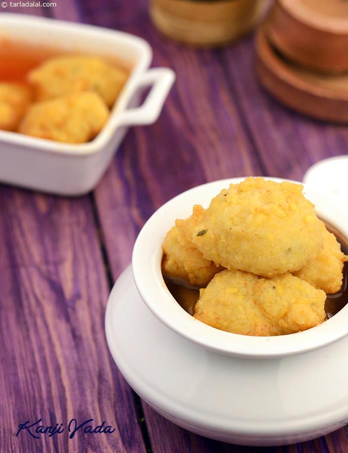 Kanji Vada,  Rajasthani Kanji Vada recipe