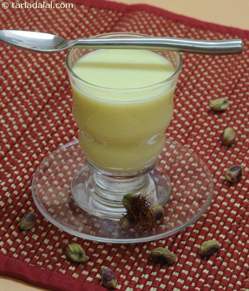Kesar-Pista Lassi recipe, Punjabi Recipes
