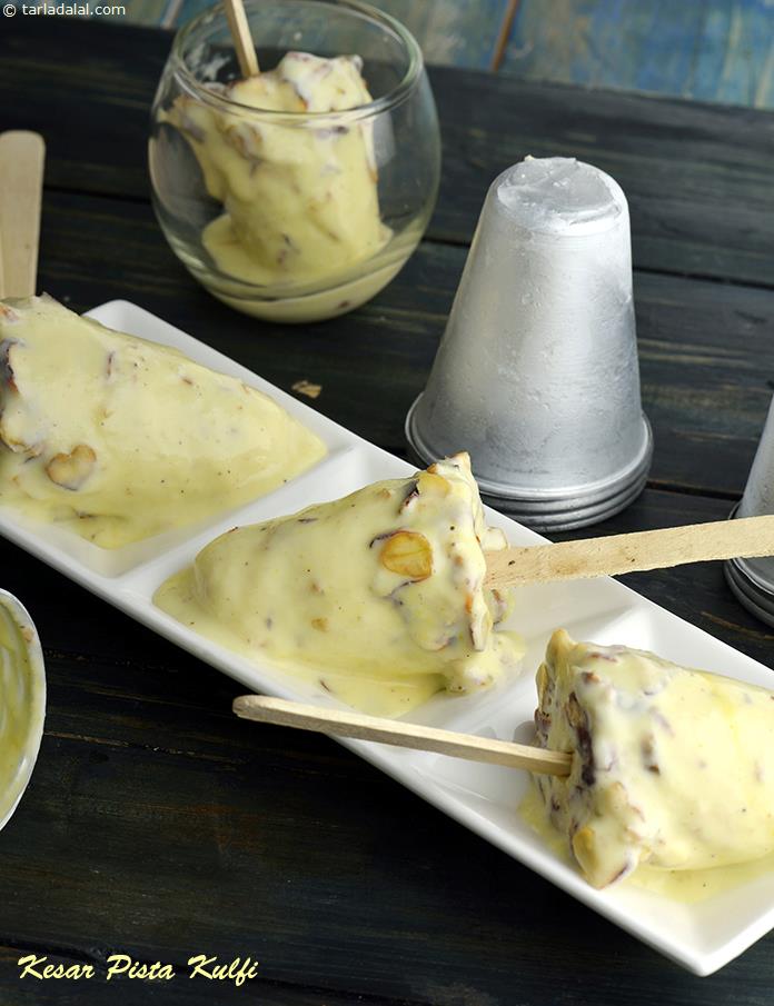 Kesar Pista Kulfi recipe